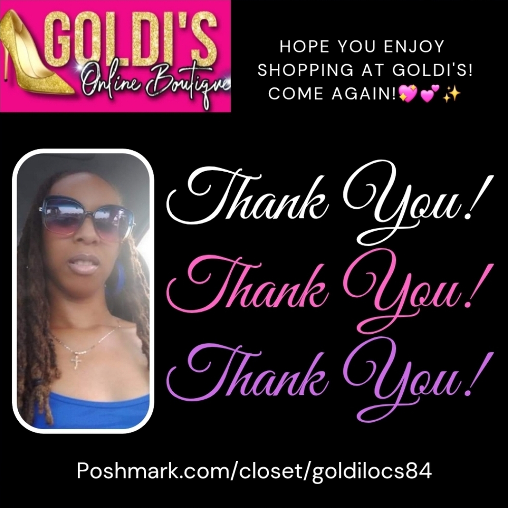 💗Thank You for shopping with ✨Goldi's Online Boutique!💖💕✨